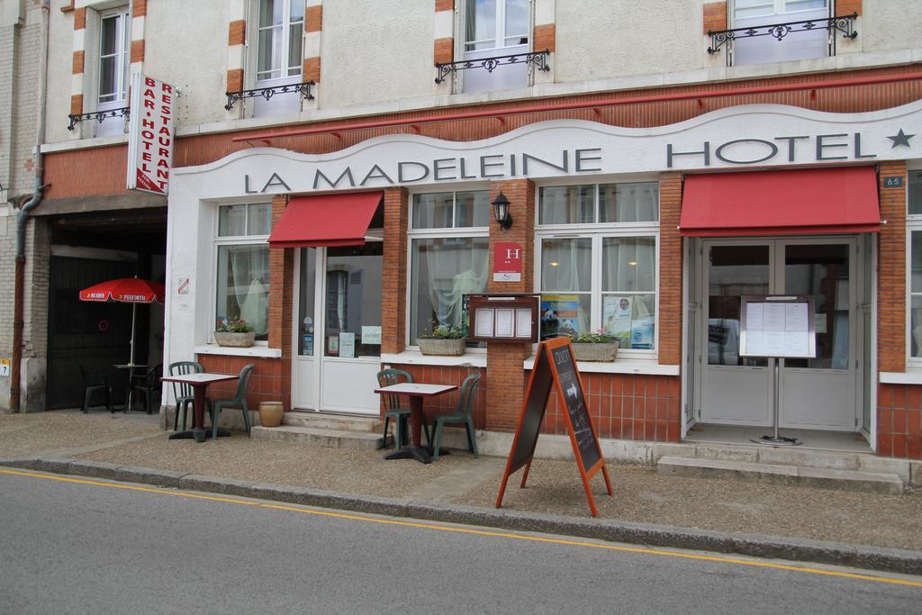 La Madeleine Hotel Saint-Benoît-sur-Loire Kültér fotó